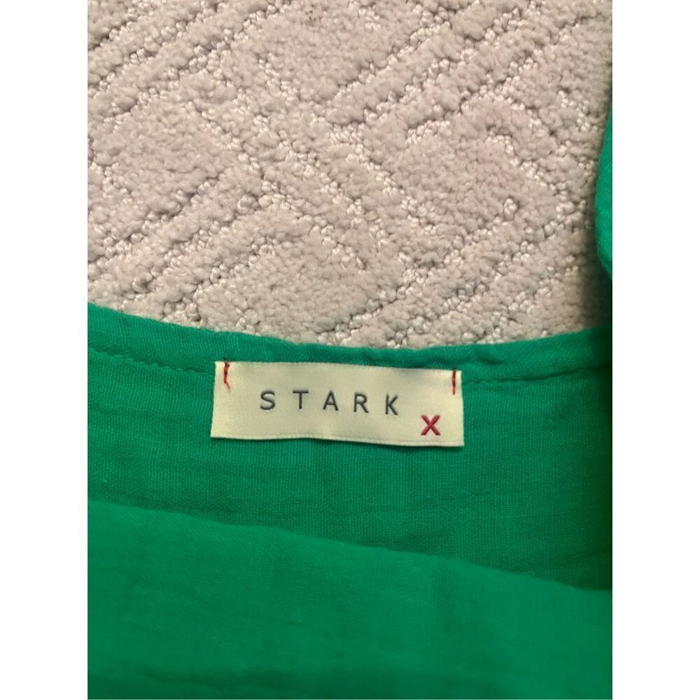 Stark X Gauze Cotton Green Tank - Picture 3 of 6